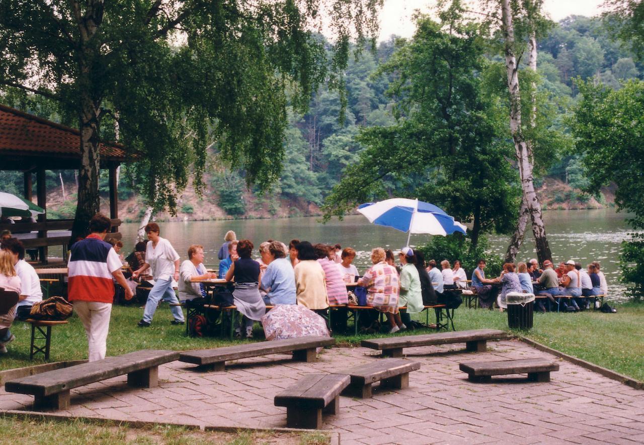 Hotel Restaurant Am Kriebsteinsee Buitenkant foto